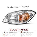 Headlight Assembly for 2005-2010 Chevy Cobalt