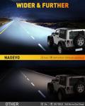 NAOEVO 12" LED Light Bar with 4 Pod Lights