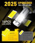 AUXITO 9005 LED Fog Light Bulbs - Pack of 2