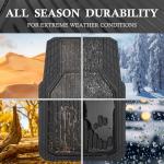 Heavy Duty Waterproof Rubber Floor Mats Set