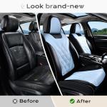 Waterproof Leather Car Seat Covers Full Set