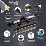 2 Ton Scissor Car Jack Kit with Lug Wrench