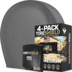 TireShield Pro UV-Resistant Tire Covers - 4 Pack