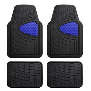 Heavy-Duty Rubber Floor Mats - Universal Fit Set