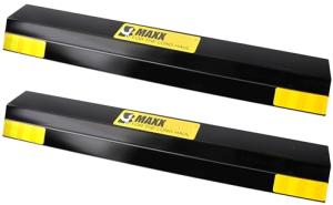MaxxHaul Heavy Duty Car Parking Stoppers - 2 Pack