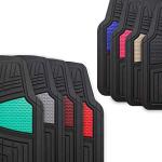 Heavy-Duty Rubber Floor Mats - Universal Fit Set