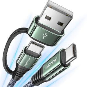 AINOPE 6FT USB C to USB C Charging Cable
