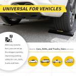 MaxxHaul Heavy Duty Car Parking Stoppers - 2 Pack