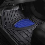 Heavy-Duty Rubber Floor Mats - Universal Fit Set