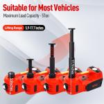 Electric Car Jack 3-in-1 for Sedans & SUVs