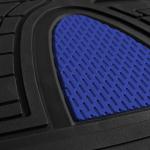 Heavy-Duty Rubber Floor Mats - Universal Fit Set