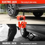 Electric Car Jack 3-in-1 for Sedans & SUVs