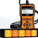 Professional OBD2 Scanner & Car Diagnostic Tool – Auto Code Reader for All Vehicles, Check Engine Light, ABS, SRS, Transmission, Battery & Emission Test, Live Data & Fix Suggestions