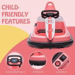 6V Bumper Cars for Kids, Ages 1.5-6, Kids Bumper Car, Battery Powered Electric Ride on Toy, Indoor Outdoor Safe Toddler Wiggle Car for Toddlers Girls Boys