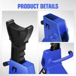 DNA Motoring 1 Pair Jack Stands, 3 Ton (6600 lbs) Capacity Car Lifting Stand, Adjustable Height Car Jack Stands for Cars, Sedans, Small Vehicles, SUV, TOOLS-00682-BL