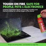 BurnBuster Lithium-Ion Fire Extinguishing Gel 1-Pack - Battery Fire Suppression Gel for Electronics, Stops Thermal Runaway, Non-Toxic, Eco-Friendly, 14oz Canister, Made in USA