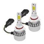 tobenbone 2 PCS 9005/HB3 Car LED Light Replacement, 3800LM 6000K Super Bright Waterproof C6 Fog Lighting Bulb, Plug & Play Led Headlights High and Low Beam Car Accessories