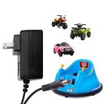 Universal 6V Bumper Car Charger for Flybar, Kidzone,6V Battery Charger for Ride on Car Best Choice Products SUV Powered Accessories (6Volt 1A)