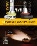 AUXITO H11 LED Bulbs H8 H9 Hi/Low Beam 50,000LM 900% Super Bright, 6500K Cool White, Plug & Play for Car SUV Truck 3 Min Install, Pack of 2