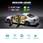 MYFAMIREA Anti-Scratch Anti-Collision Adhesive Strip Car Door Edge Guard Protector Strip Car Door Scuff Plate Protectors Transparent Invisible Tape for Rear Bumper/Door(33Ft x 2In)