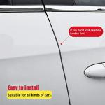MYFAMIREA Anti-Scratch Anti-Collision Adhesive Strip Car Door Edge Guard Protector Strip Car Door Scuff Plate Protectors Transparent Invisible Tape for Rear Bumper/Door(33Ft x 2In)