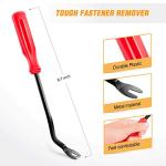 GOOACC 480PCS Bumper Retainer Clips with Fastener Remover Car Plastic Rivets Push Kit -Door Trim Panel for Toyota GM Ford Honda Acura Chrysler