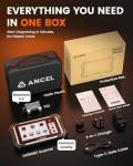 ANCEL DS500BT Bidirectional Scan Tool, Full-System Automotive Diagnostic Scanner with 28+ Services, Injector Coding, DPF/Brake/BMS/Oil/Gear/Throttle Functions, CAN FD Support, Lifetime Free Updates