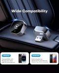 WDZWFHK Wireless CarPlay Adapter & Android Auto Dongle, Fast Auto-Connect, Compact Plug & Play Wireless CarPlay Converter for iPhone & Android, USB/USB-C, No Delay, Seamless Reconnection (Black)