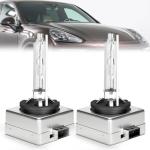 LECCIBUB Headlight Bulbs Compatible With Porsche Cayenne 2014-2016, D3S Low Beam Xenon HID Light Bulb Combo, Super Bright 6000K White, Plug and Play, Pack of 2