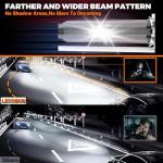 LECCIBUB Headlight Bulbs Compatible With Porsche Cayenne 2014-2016, D3S Low Beam Xenon HID Light Bulb Combo, Super Bright 6000K White, Plug and Play, Pack of 2