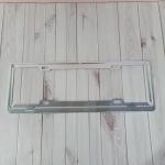 Annuary Stainless Steel License Plate Frame