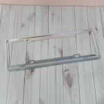 Annuary Stainless Steel License Plate Frame