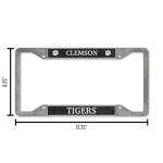 Clemson Tigers Pewter License Plate Frame