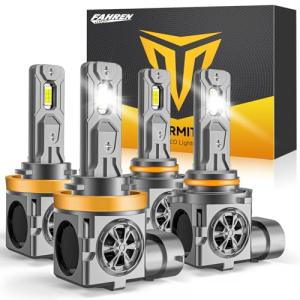 H11 9005 LED Light Bulb Combo - 4 Pack