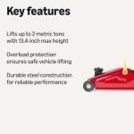 Amazon Basics Hydraulic Car Jack, 2 Ton Capacity
