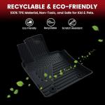 LASFIT All-Weather Floor Mats for 2025-2026 Camry