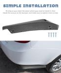 Car Spoiler and Bumper Lip Kit - Carbon Fiber