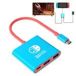 pdobq Switch Dock for Nintendo Switch2 Tv Adapter Portable Switch2 Docking Station, Switch TV Adapter Compatible Steam Deck/Switch OLED, USB C to HDMI Adapters Support 4K/1080P Switch2 TVs Dock Mode