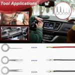 Doaho 19Pcs Car Trim Removal Tool,Auto Clip Pliers Fastener Remover Set,Pry Tool Repair Kit,Fastener Clips Removal Car Tool for Panel,Audio, Dash, Window,Clip and Upholstery with Storage Bag