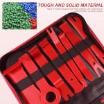 Doaho 19Pcs Car Trim Removal Tool,Auto Clip Pliers Fastener Remover Set,Pry Tool Repair Kit,Fastener Clips Removal Car Tool for Panel,Audio, Dash, Window,Clip and Upholstery with Storage Bag