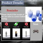 20Pcs Glow in The Dark Tire Valve Caps, Glow in The Dark Valve stem caps, Fluorescent Tire Valve Caps for Cars Bike Motorcycles,Funny Valve Stem Caps(20Pcs Green)