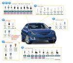 Kadiby 2 Pack 3157 4157 Bulb Brake/Tail/Turn Signal Light/DRL(Daytime Running Lights) 3157ll 12V P27/7W 3047 3057 4057 4114 Trailer Bulbs Fit for F150 Focus Altima Silverado Jeep Cherokee