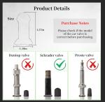 Penis Valve Stem Covers,Pencil Tire Valve Stem Caps,Funny Valve Stem Covers,Suitable for Cars,Trucks,Bike,Motor,Pranks for Adults Gifts for Friends&Coworkers(8PCSPink)