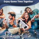 Vrllinking USB to Xbox Adapter Cable for Original Xbox Console Gen 1 & PC | 31in Controller Converter with OG Memory Card Port, Compatible with Guitar Hero Drums, Plug and Play Cord