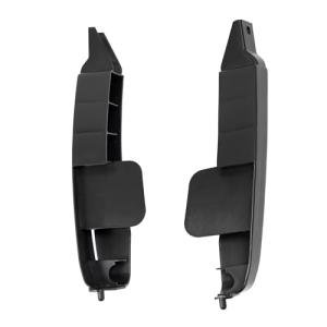 ALMULOO Front Bumper Bracket Compatible with 2013-2024 Ram 1500 Classic Replacement for CH1061118 68196983AA Bumper Support Black Plastic(PP)