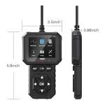 OBD2 Scanner Car Diagnostic Tool with 2.8" Color Display, Read & Clear Check Engine Codes, Live Data, I/M Readiness, O2 Sensor Test, Battery Voltage Check for Most 12V OBDII Vehicles