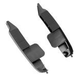 ALMULOO Front Bumper Bracket Compatible with 2013-2024 Ram 1500 Classic Replacement for CH1061118 68196983AA Bumper Support Black Plastic(PP)