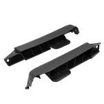 ALMULOO Front Bumper Bracket Compatible with 2013-2024 Ram 1500 Classic Replacement for CH1061118 68196983AA Bumper Support Black Plastic(PP)