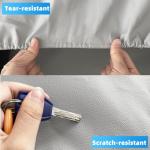 RV Tire Covers,Trailer Wheel Covers,General fit tire Diameter 23-26 inches, RV, Truck, SUV, Tough tire Wheel Protection Trucks,Trailers, campervans Wheel Cover,4 Pack-Gray