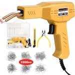 ATOLS Upgraded Plastic Welder, 1000PCS Staples, Pure Copper Transformer, Rapid Heating, Plastic Welding Kit, Hot Stapler Kit, Plastic Welder Gun Kit, Car Bumper Repair Kit, Plastic Repair Kit